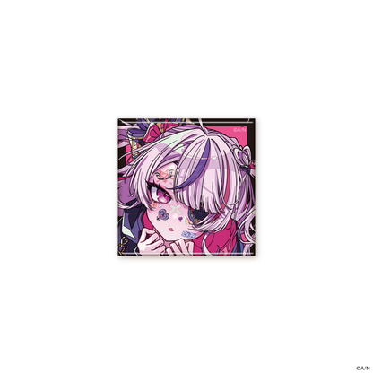 "FACE DECOR COLLECTION Vol.1" Square Badge