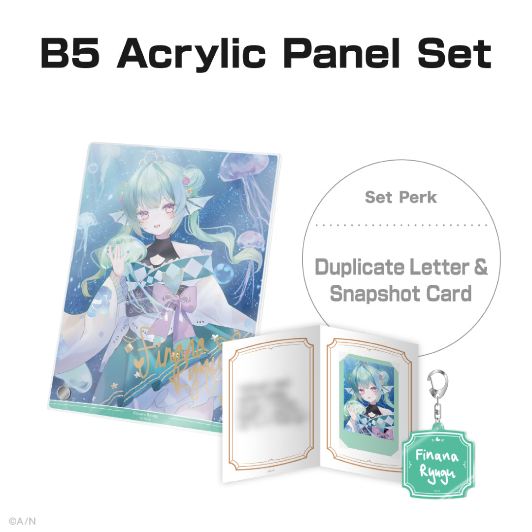 Finana Ryugu Birthday Goods & Voice 2025 – NIJISANJI EN Official Store