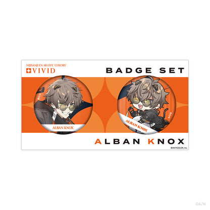 [NIJISANJI EN AR LIVE "COLORS"] Badge Set Noctyx