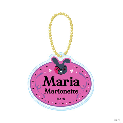 "NIJISANJI EN 欢迎来到EN乐园 ! " 亚克力名牌钥匙扣