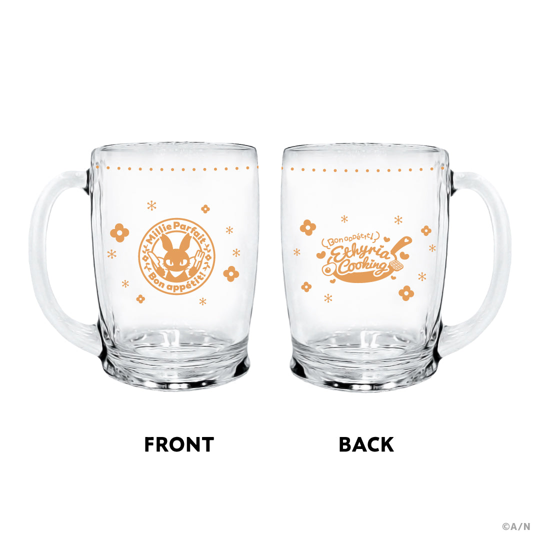 "Ethyria 烹饪美食!" 玻璃马克杯