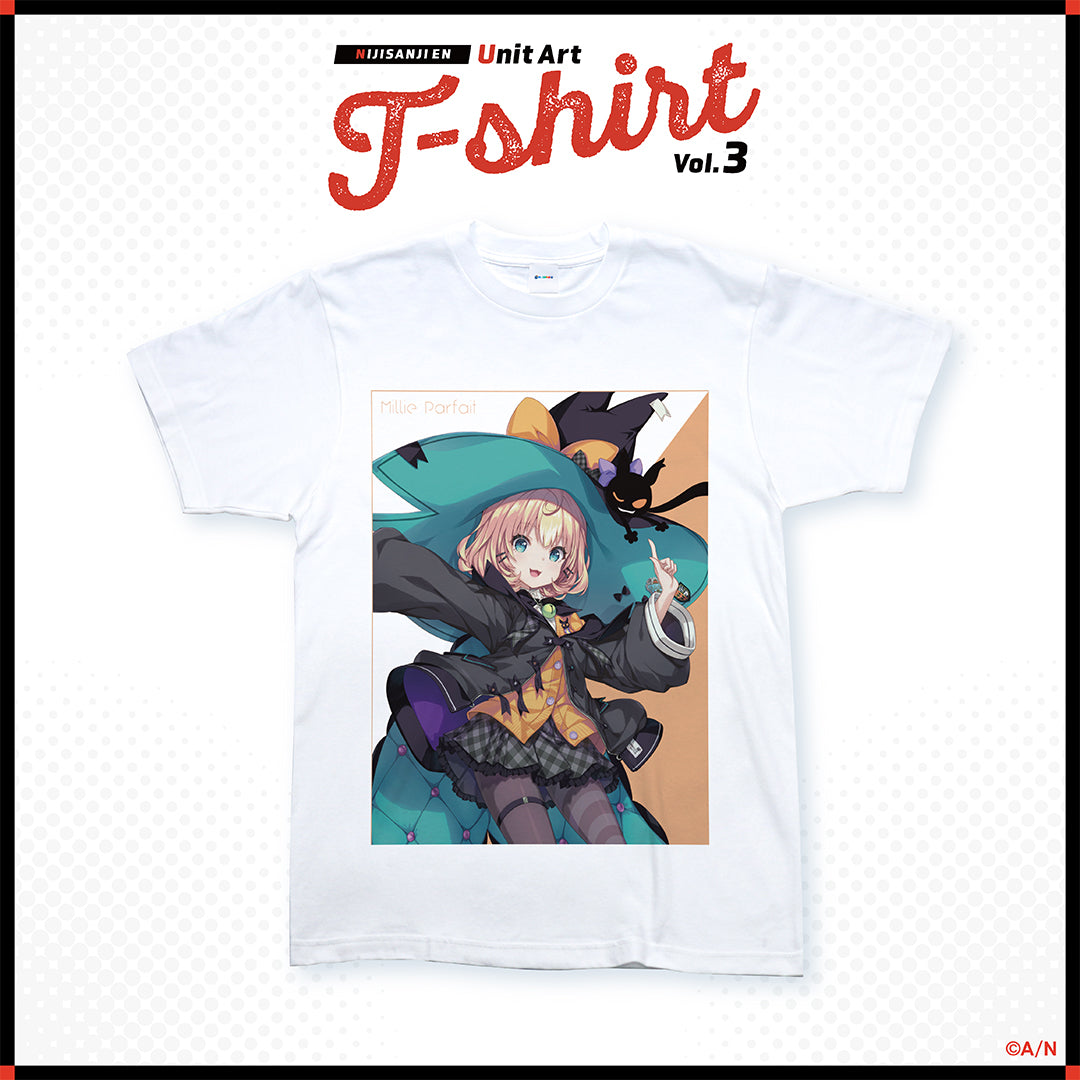 ”NIJISANJI EN Unit Art Vol.3 T-shirt” Ethyria – NIJISANJI EN Official Store