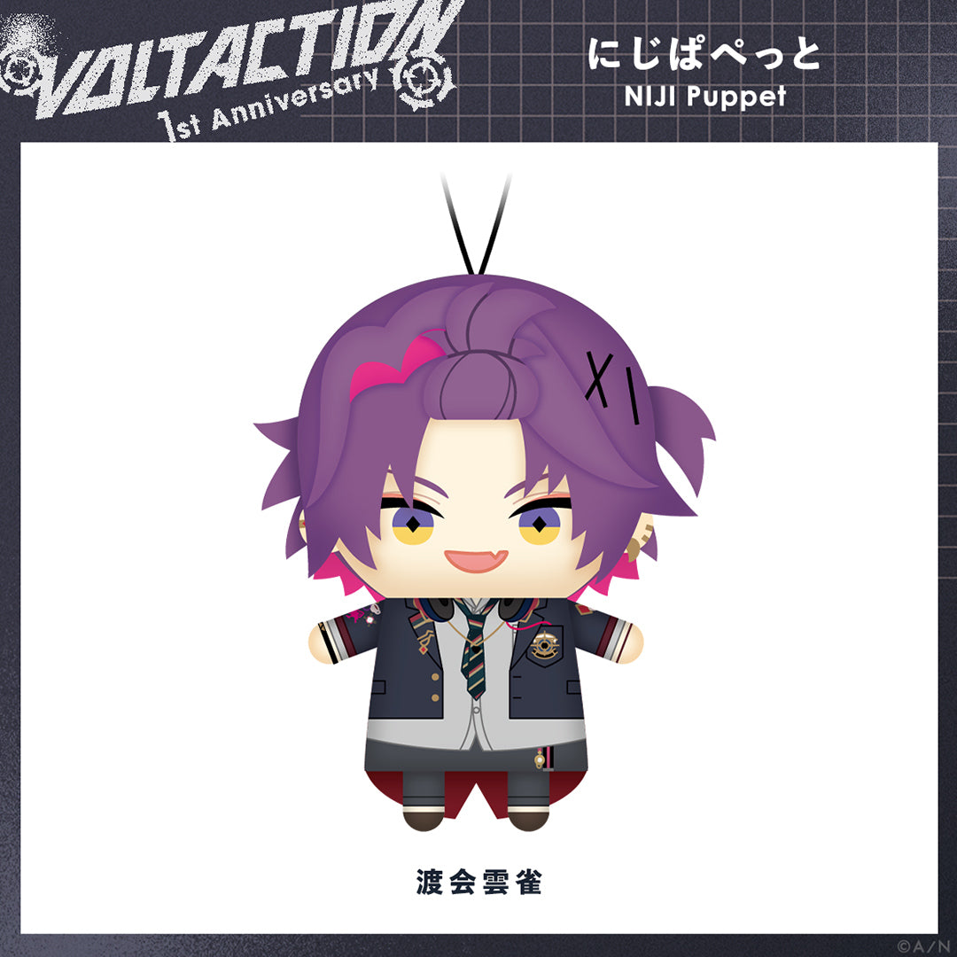 "VOLTACTION 1周年纪念" NIJI小玩偶