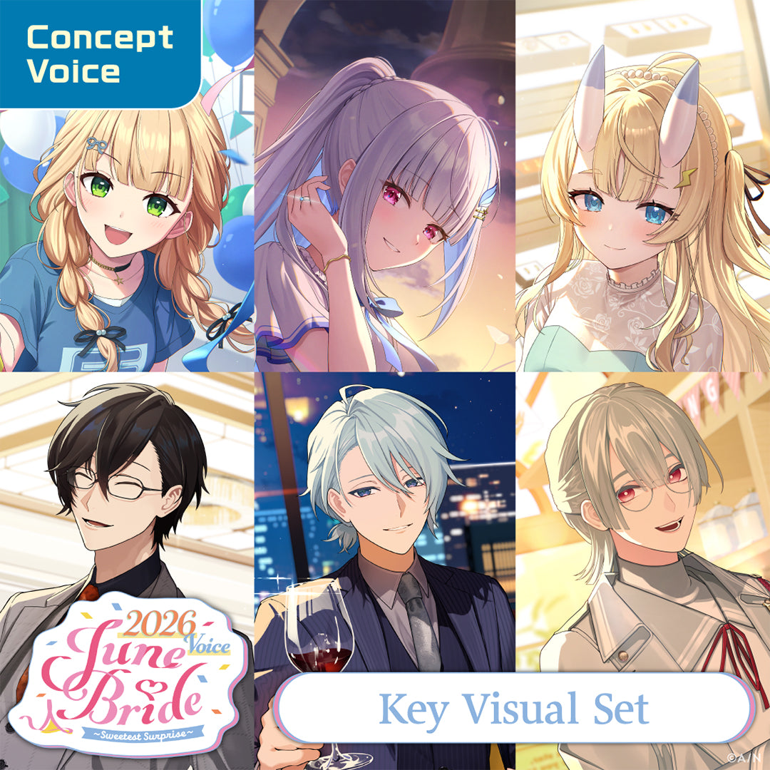 "June Bride 2026 Voice ~Sweetest Surprise~" - Key Visual Set