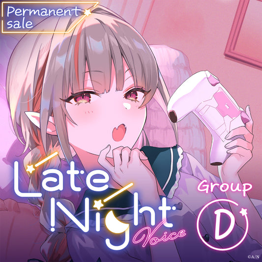 [Permanent Sale] "LateNight Voice" - Group D