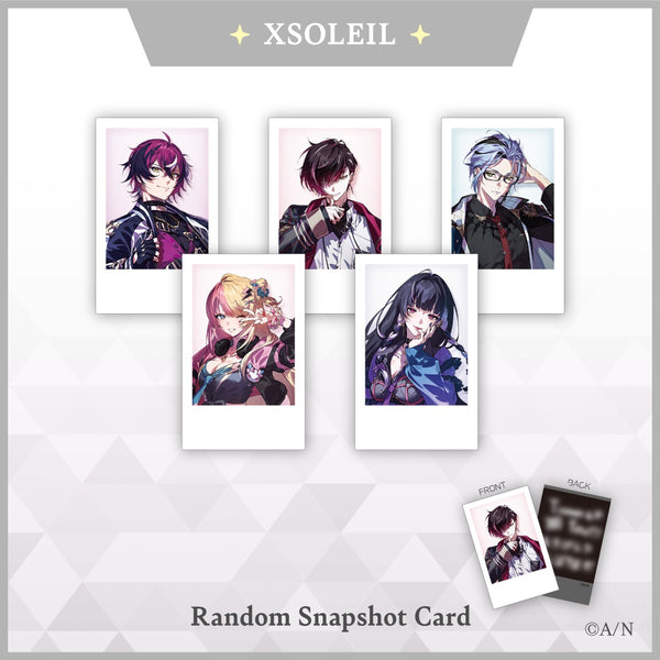 "XSOLEIL" Random Snapshot Card (USA delivery)