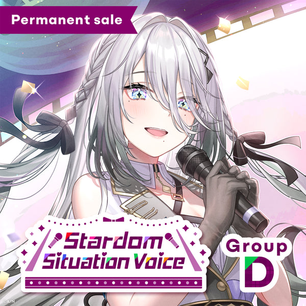 [Permanent Sale] "Stardom Situation Voice" - Group D