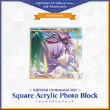 "NIJISANJI EN 纪念品2023" 方形亚克力相砖LazuLight & OBSYDIA & Ethyria ver.