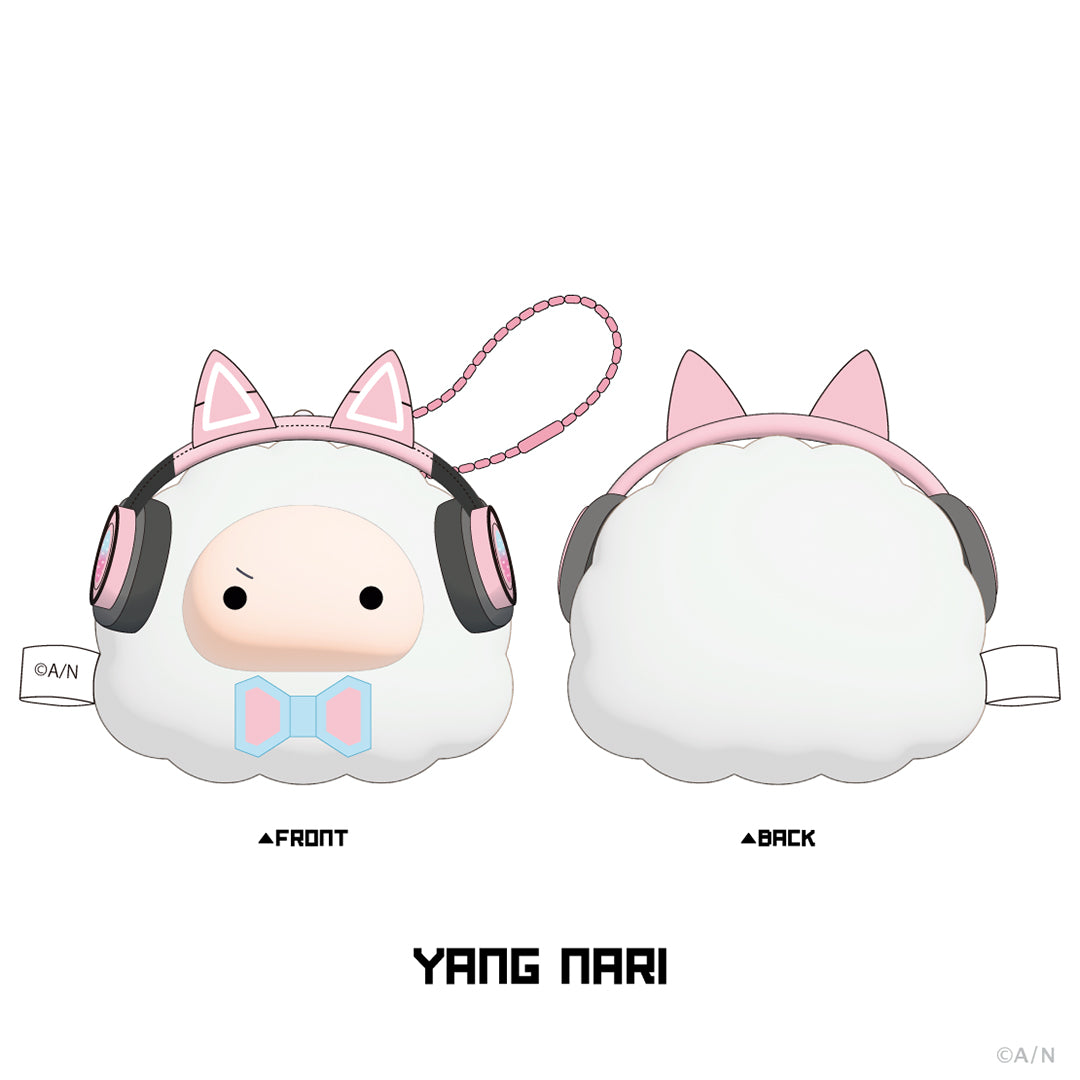 "NIJISANJI 好友模式系列：Shu, 花月 & Nari" 脸形吉祥物