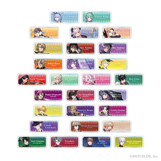 "NIJISANJI EN Anniversary Items" Acrylic Badge