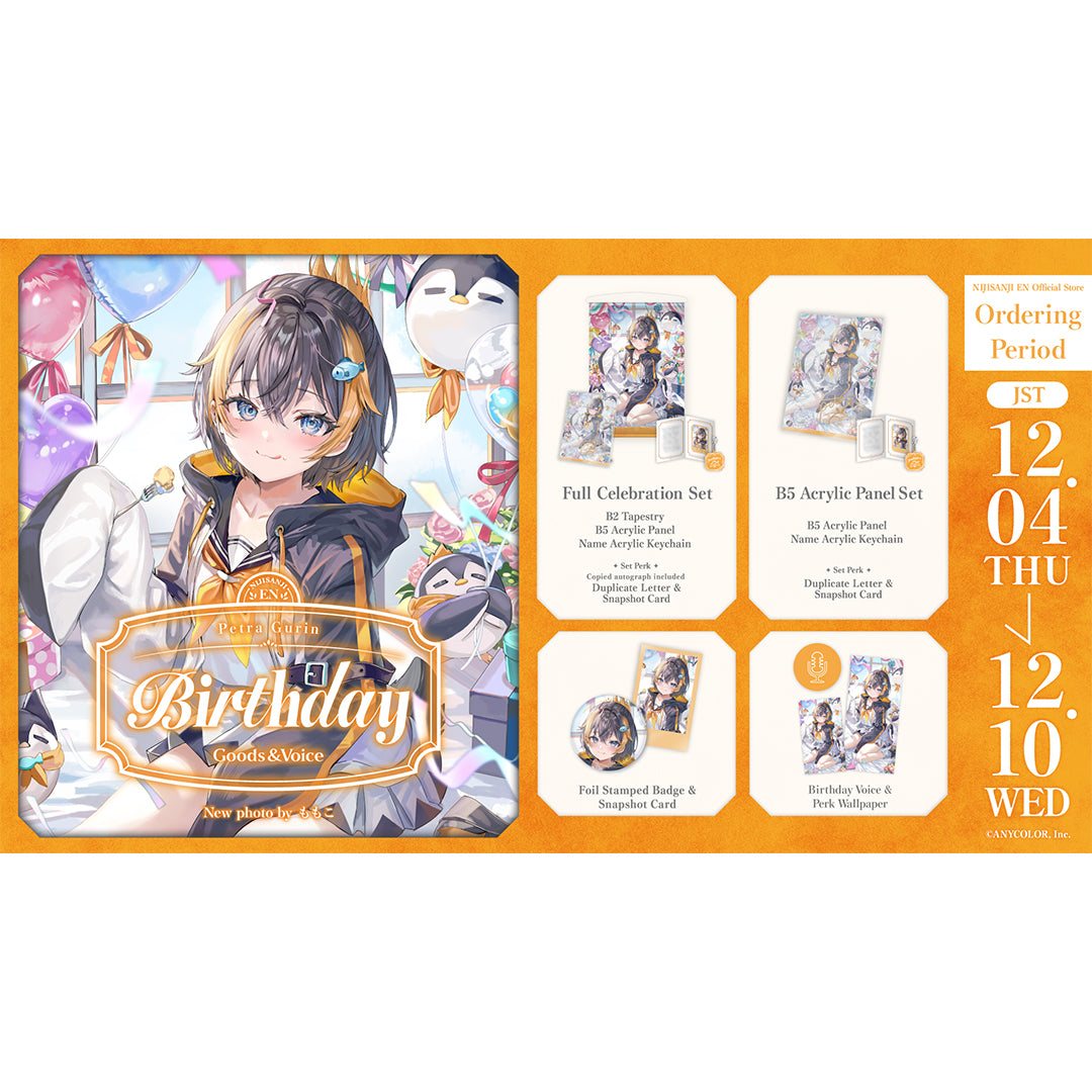 Birthday Goods & Voice 2025 – NIJISANJI EN Official Store