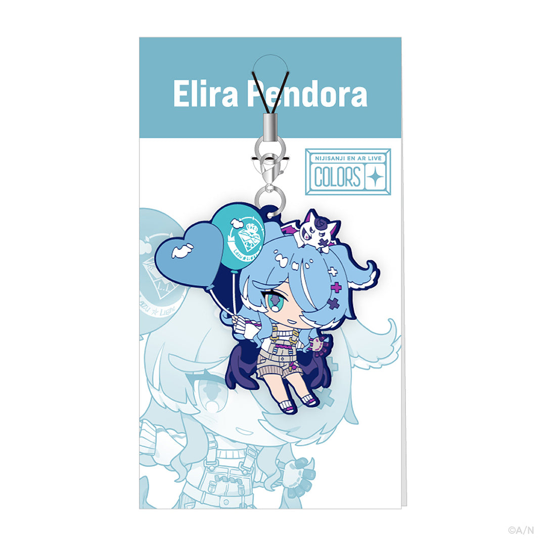 [NIJISANJI EN AR LIVE "COLORS"] 橡胶钥匙扣 LazuLight