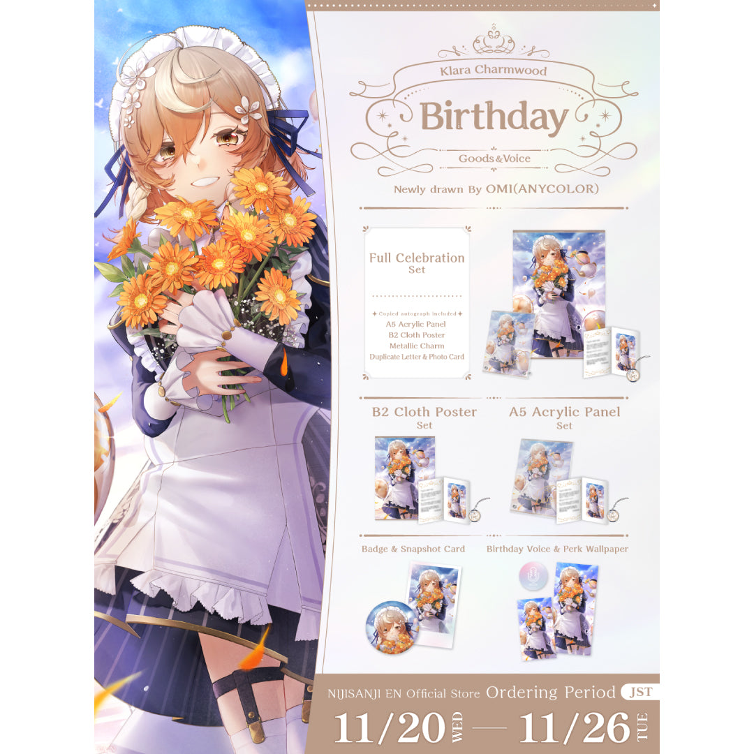 Klara Charmwood – NIJISANJI EN Official Store