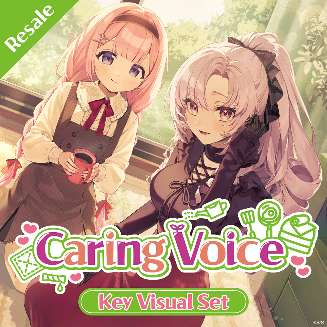 [RESALE] "Caring Voice" - Key Visual Set