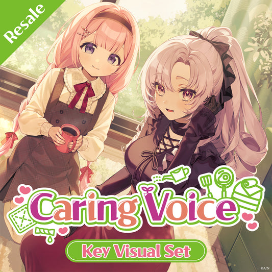 [RESALE] "Caring Voice" - Key Visual Set