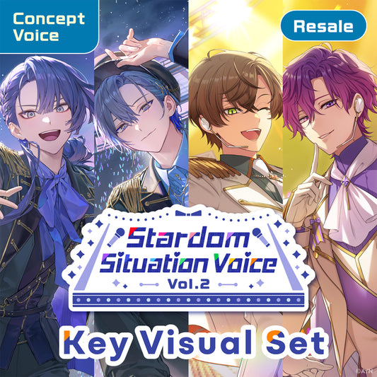 [RESALE] "Stardom Situation Voice Vol.2" - Key Visual Set