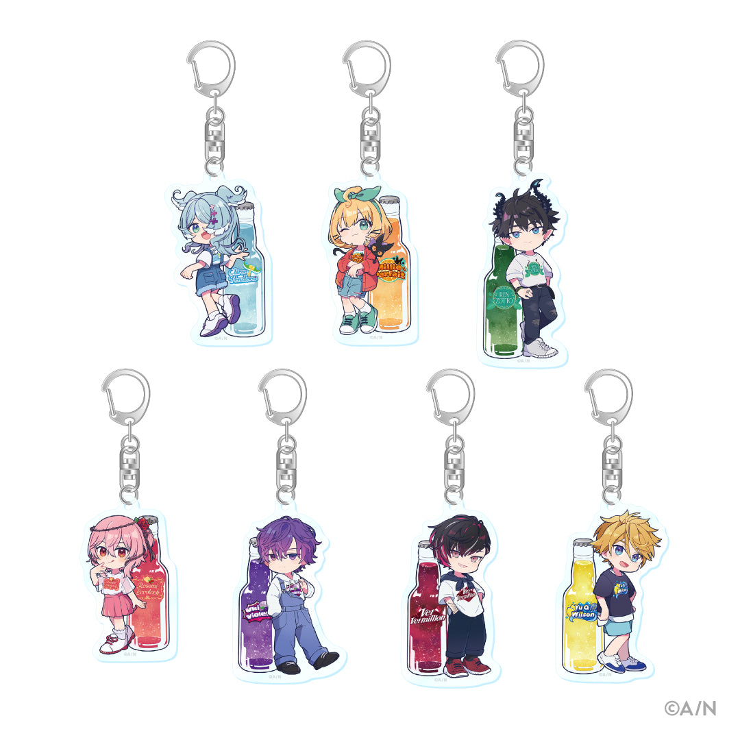 "NIJI瓶子Vol.1" 亚克力钥匙扣