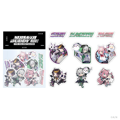 "NIJISANJI 好友模式系列：Shu, 花月 & Nari" 贴纸套装