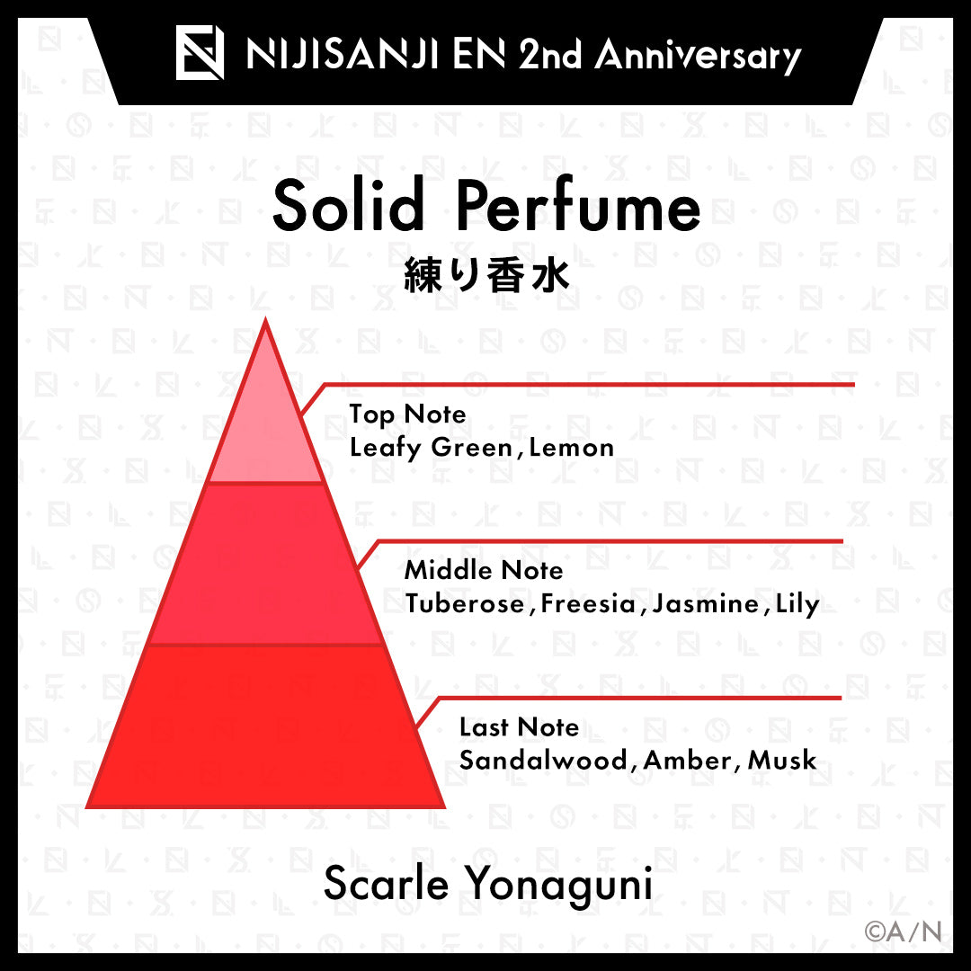 "NIJISANJI EN 2周年纪念周边" 固体香水 (ILUNA)