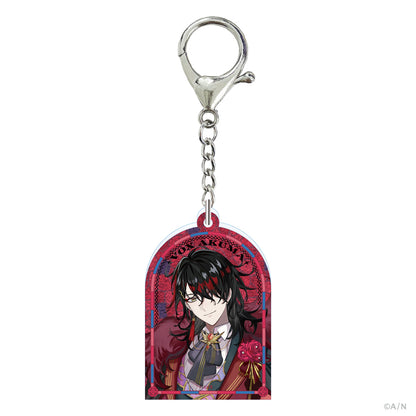 "Bewitching MASQUERADE" Glitter Acrylic Keychain