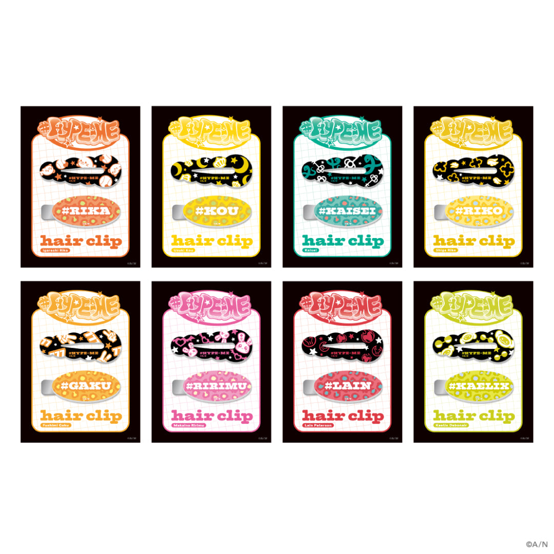 "#HYPE-ME" Hair Clip Set