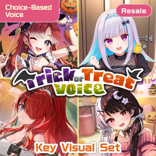 [RESALE] "Trick or Treat Voice" - Key Visual Set