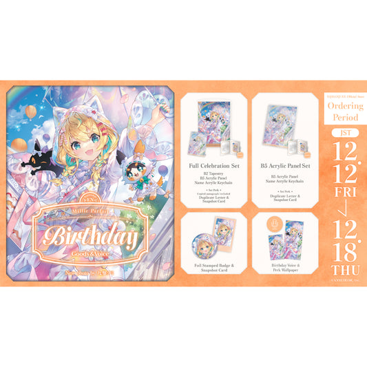 Millie Parfait Birthday Goods & Voice 2025