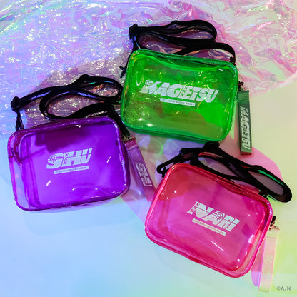 "NIJISANJI Buddy Mode Type：Shu, Kagetsu & Nari" Clear Shoulder Bag