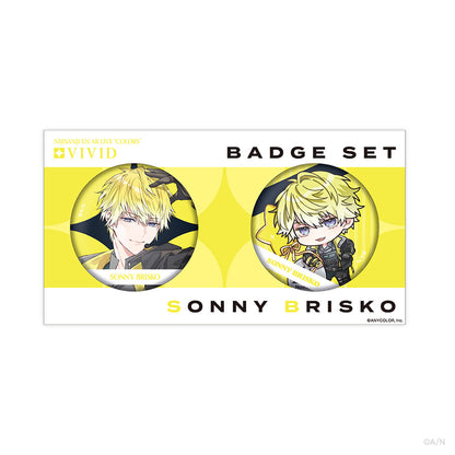 [NIJISANJI EN AR LIVE "COLORS"] Badge Set Noctyx
