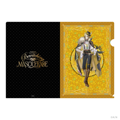 "Bewitching MASQUERADE" Foil-Stamped File Folder