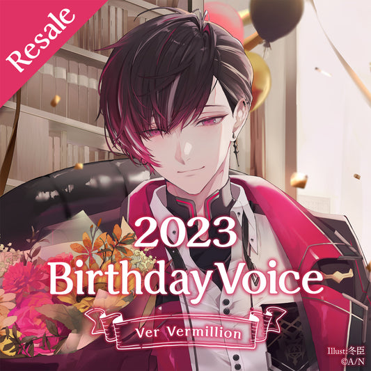 [RESALE] Ver Vermillion Birthday Voice 2023