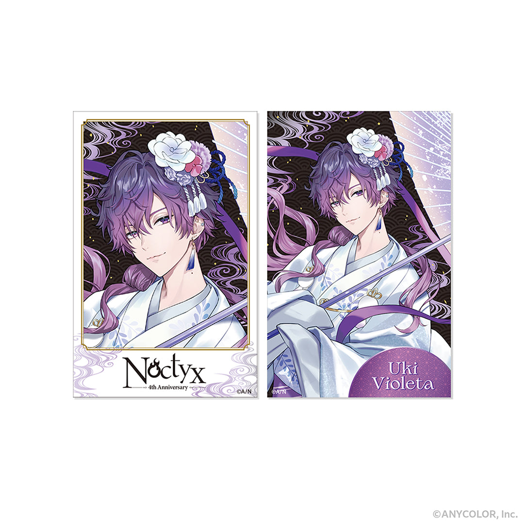 "Noctyx 4th Anniversary" Photo-style Card Set