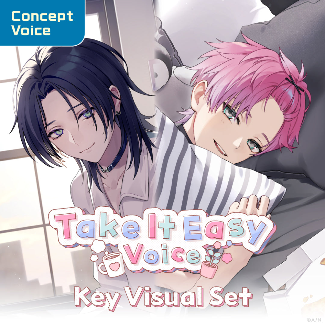 "Take It Easy Voice" - Key Visual Set