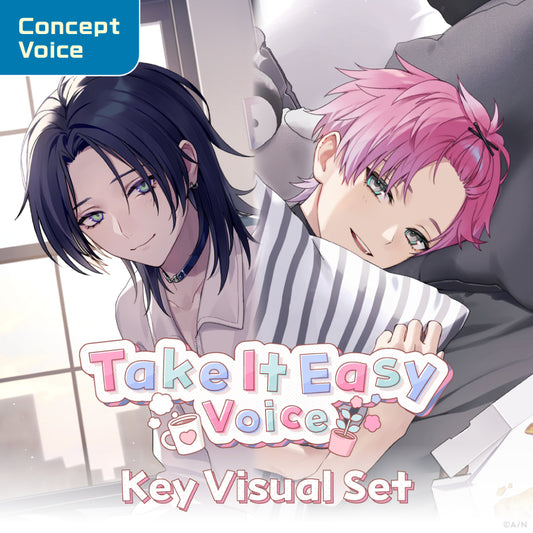 "Take It Easy Voice" - Key Visual Set