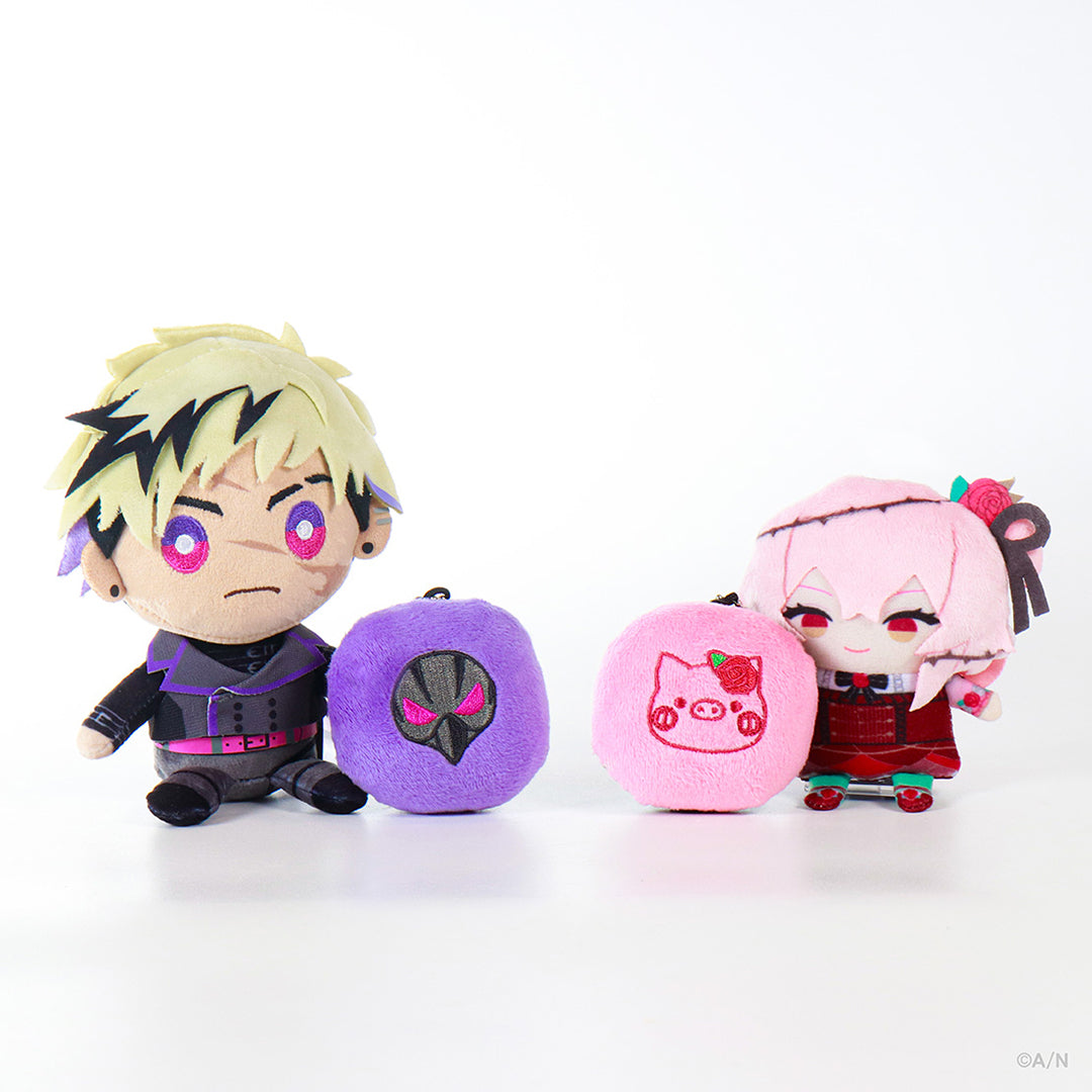 "Eyeglasses of Elegance" Motif Cleaner Keychain