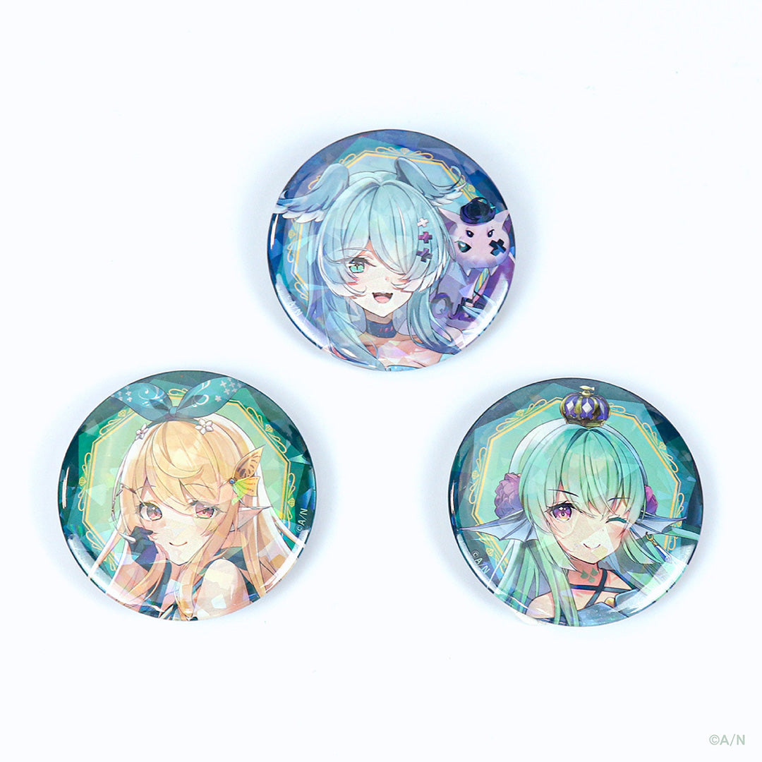 "LazuLight 2周年纪念" 全息图徽章