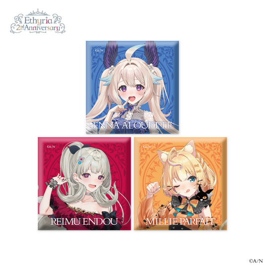 ”Ethyria 2周年纪念” 全息图方形徽章