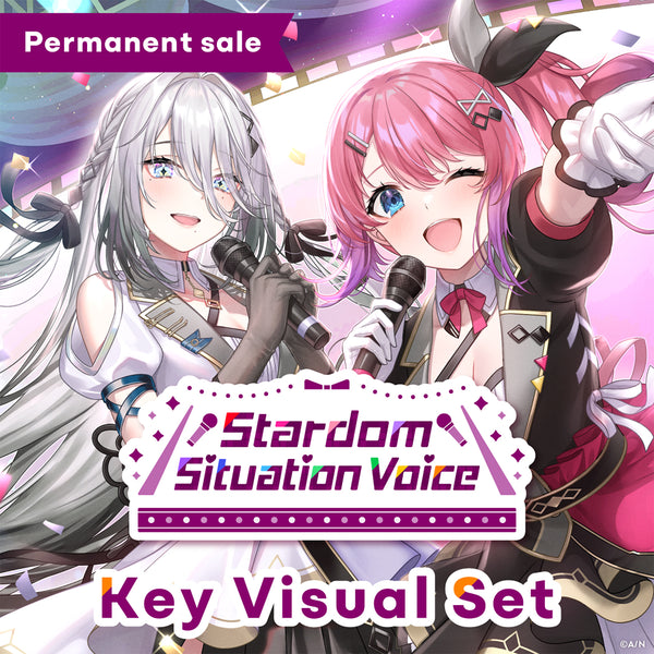 [Permanent Sale] "Stardom Situation Voice" - Key Visual Set