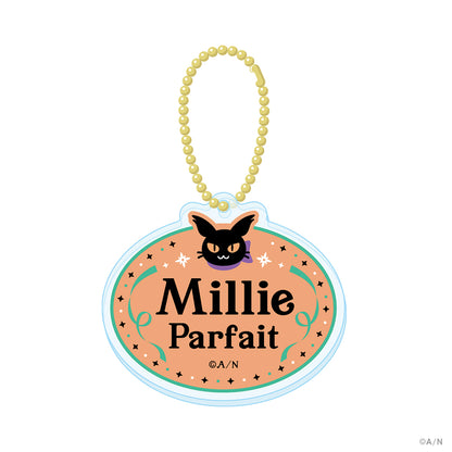 "NIJISANJI EN 欢迎来到EN乐园 ! " 亚克力名牌钥匙扣