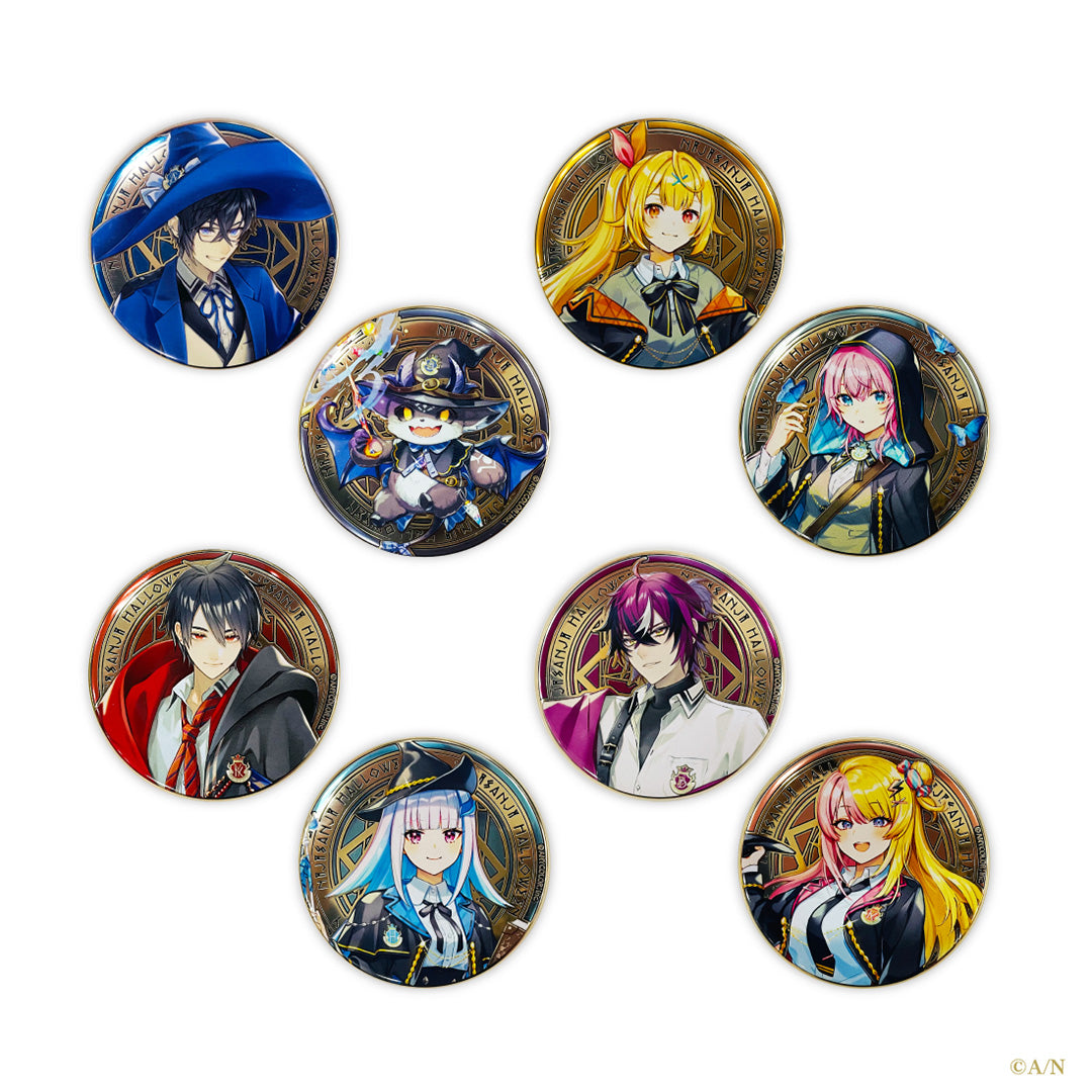 “NIJISANJI万圣节2023” 金属徽章