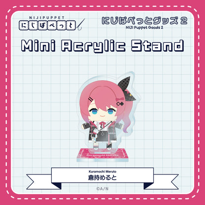 "NIJI Puppet Goods 2" Mini Acrylic Stand - K