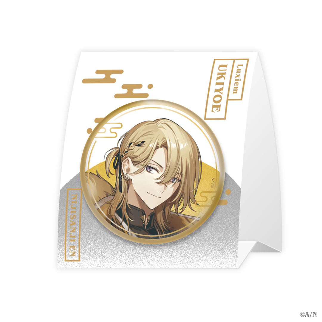 "Luxiem 浮世绘" 烫金徽章