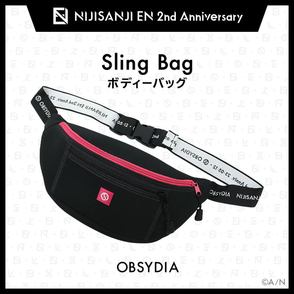 "NIJISANJI EN 2nd Anniversary" Sling Bag OBSYDIA