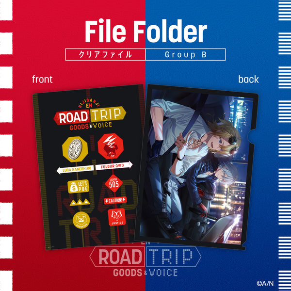 "ROAD TRIP Goods & Voice" File Folder
