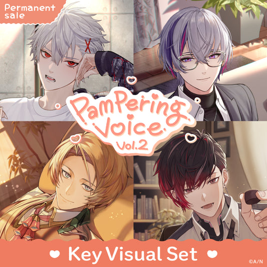 [Permanent Sale] "Pampering Voice Vol.2" - Key Visual Set