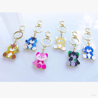 "NIJI小熊vol.2" 金属钥匙扣
