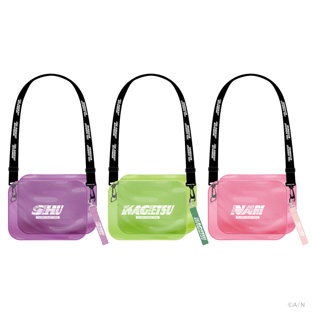 "NIJISANJI Buddy Mode Type：Shu, Kagetsu & Nari" Clear Shoulder Bag