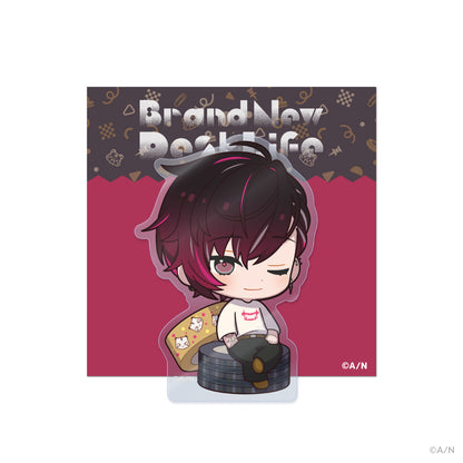 "Brand New Desk Life" Acrylic Memo Stand