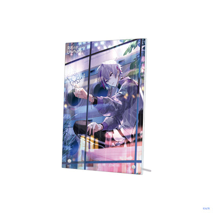 "雨天洗衣店" 亚克力板画