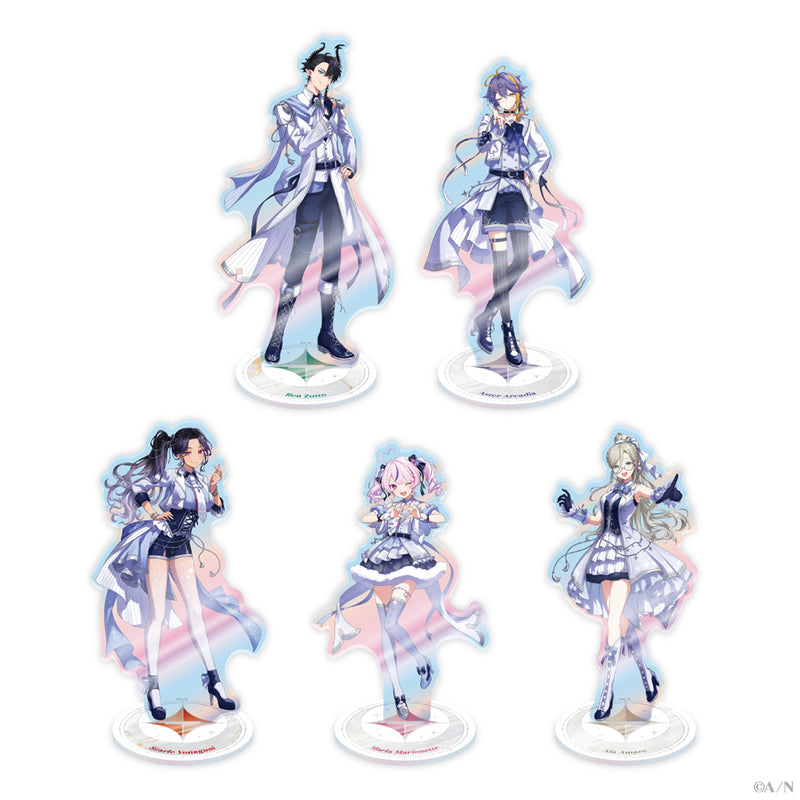 "ILUNA 2nd Anniversary" Aurora Foiled Acrylic Stand